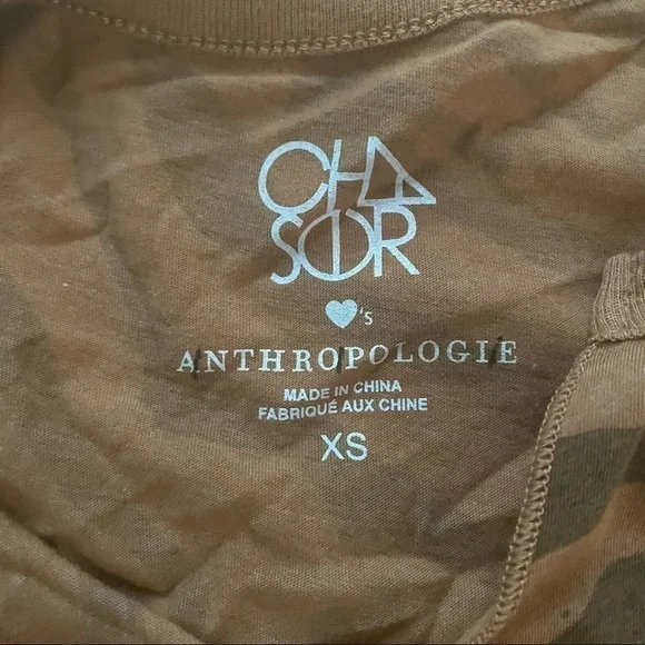 ANTHROPOLOGIE LEOPARD PRINT V-NECK TANK  TOP - XS - Picture 5 of 11